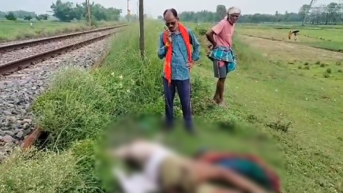सहरसा में रेलवे क्रॉसिंग के पास अधेड़ का शव मिलने से इलाके में सनसनी, गले पर मिले जख्म के निशान