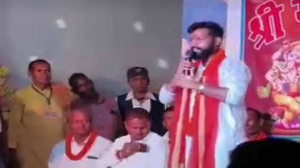 जदयू विधायक गोपाल मंडल के बेटे आशीष मंडल का विवादित बयान, बोले – पुलिसवाले आंख दिखाएंगे तो आंख निकाल लेंगे