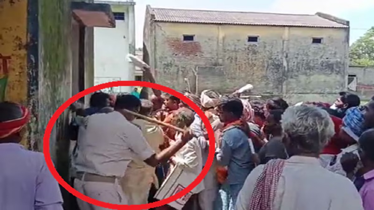 बिहार: खाद लेने पहुंचे किसानों को मिली पुलिस की लाठियां, कई लोग घायल
