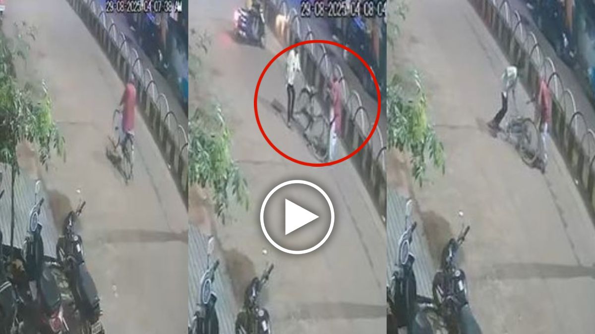 अपराधियों के हौसले बुलंद : स्कूटी सवार बदमाशों ने शराब पीने के लिए बुजुर्ग से मांगे पैसे, नहीं देने पर चाकू से किया हमला, देखें Video …
