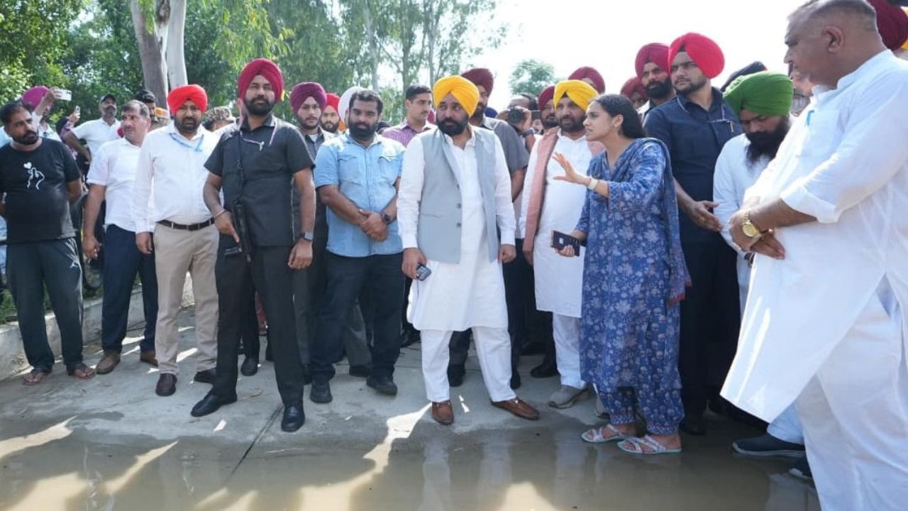 Punjab flood : सीएम भगवंत मान ने बुलाई आपात बैठक, हरियाणा ने बढ़ाया मदद के लिए हाथ