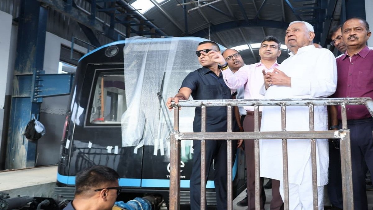 बैरिया टर्मिनल से जीरोमाइल स्टेशन तक…CM नीतीश ने पटना मेट्रो प्रोजेक्ट का लिया जायजा, अधिकारियों को दिया यह आदेश