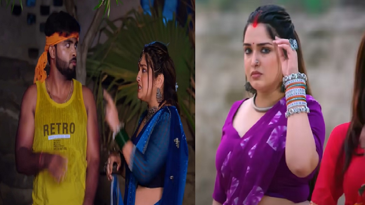 Amrapali Dubey Song: अपने पति से परेशान हुईं आम्रपाली दुबे, शराब पीकर फाड़ देता है साड़ी!