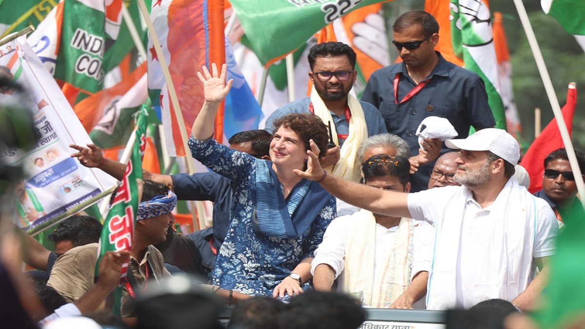 ‘वोटर अधिकार यात्रा’ में शामिल हुईं प्रियंका गांधी, BJP और JDU पर साधा निशाना, कहा- जनता का वोट चुरा कर वो…