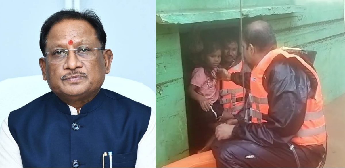 बस्तर में बाढ़ : मुख्यमंत्री साय ने जापान से दूरभाष पर ली स्थिति की जानकारी, राहत एवं बचाव कार्यों में पूरी मुस्तैदी बरतने के निर्देश