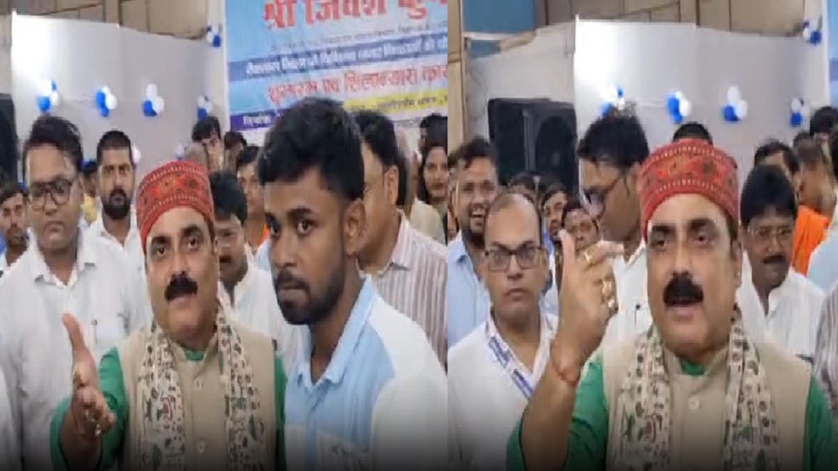 कैमरे की जगह पिस्तौल लेकर चलो! जानें क्यों पत्रकारों पर भड़के मंत्री जीवेश मिश्रा? कैमरे में कैद हुआ विवादित बयान