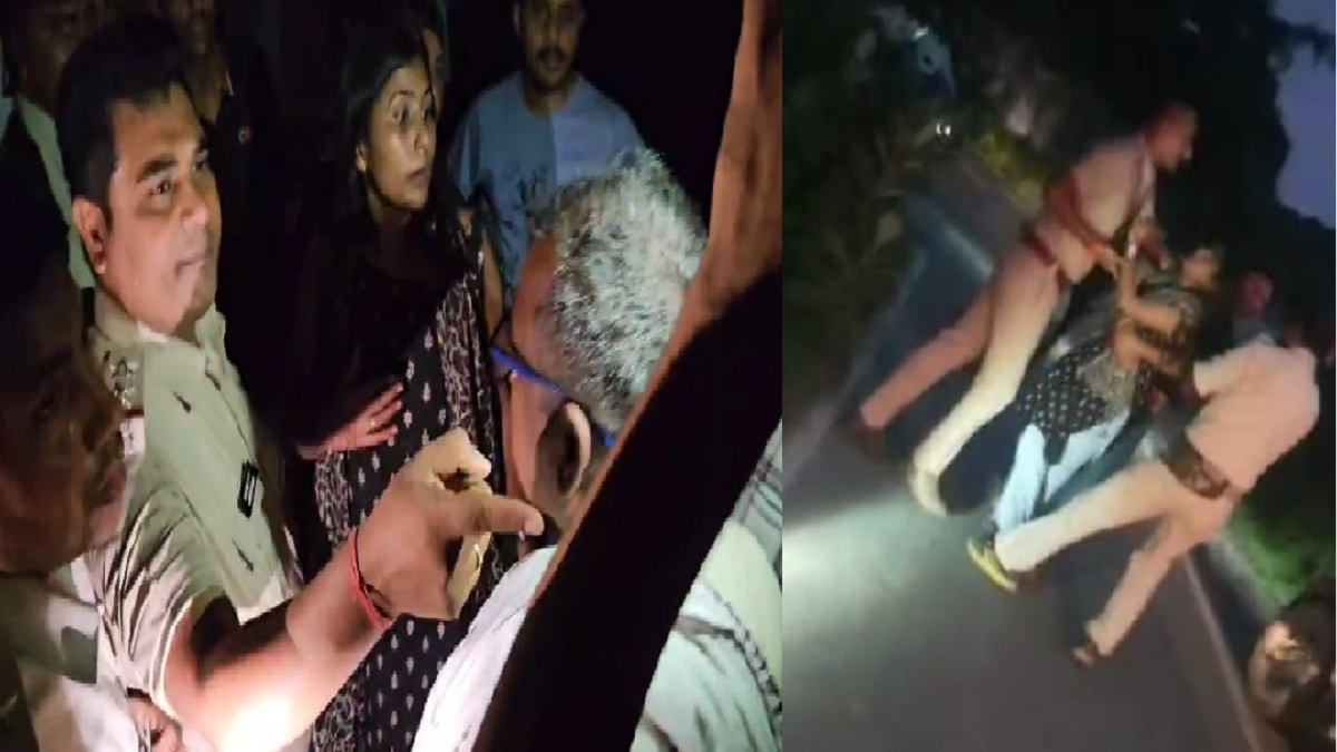 मोतिहारी में वाहन चेकिंग के नाम पर अभद्रता पर उतरी पुलिस, महिला के साथ की मारपीट, जबरन घसीटकर गाड़ी में बैठाया, देखें VIDEO
