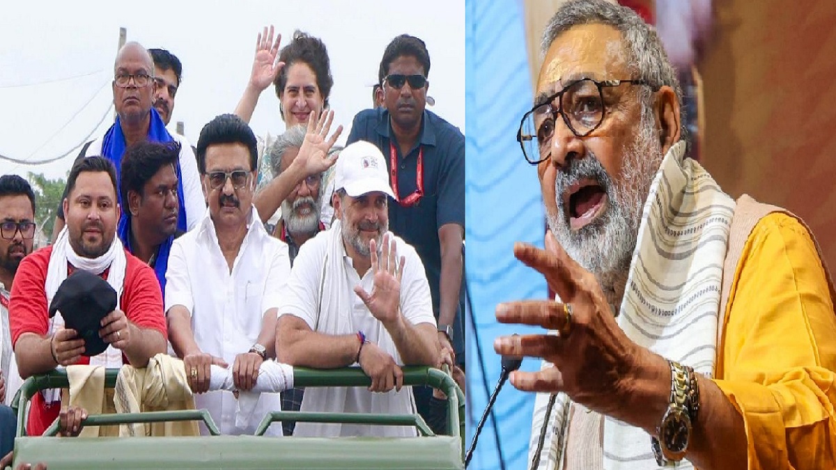‘माफी मांगो वरना, भुगतना पड़ेगा खामियाजा’, रेवंत रेड्डी और एम. के. स्टालिन के बिहार आने पर गिरिराज सिंह का बड़ा बयान