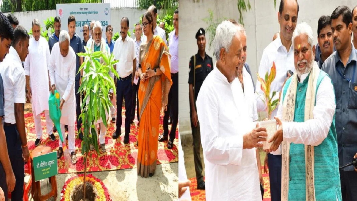 रंग लाई CM नीतीश की हरियाली मुहिम, वन महोत्सव में अब तक 1.39 करोड़ पौधे लगे, 5 करोड़ पौधे लगाने का लक्ष्य