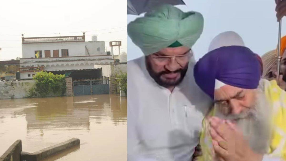 पंजाब : बाढ़ की तबाही देख भावुक हुए हरमंदिर साहिब के हेड ग्रंथी, लोगों से एकजुट होकर मुकाबला करने की अपील की