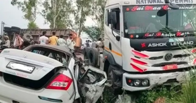 जयपुर से परीक्षा देकर लौट रहे 5 विद्यार्थियों की हादसे में मौत