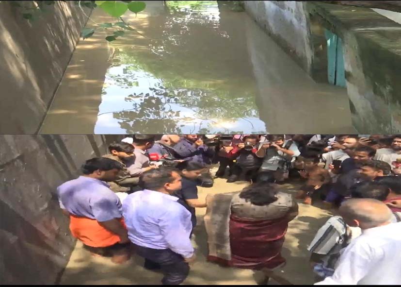 दिल्ली में बाढ़ का कहर: रिहायशी इलाके में घुटनों तक भरा पानी, CM रेखा गुप्ता ने किया दौरा