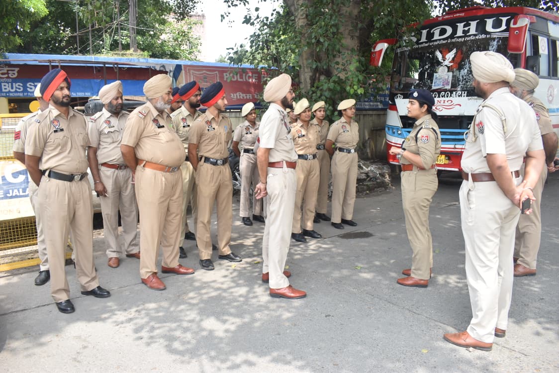 जालंधर में 15 अगस्त से पहले सर्चिंग अभियान तेज, चप्पे-चप्पे पर पुलिस