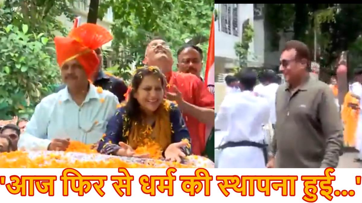 ‘आज फिर से धर्म की स्थापना हुई…’, महाभारत के एक्टर नितीश भारद्वाज ने किया कर्नल पुरोहित का स्वागत, कहा- भगवा कभी आतंक का रंग नहीं था