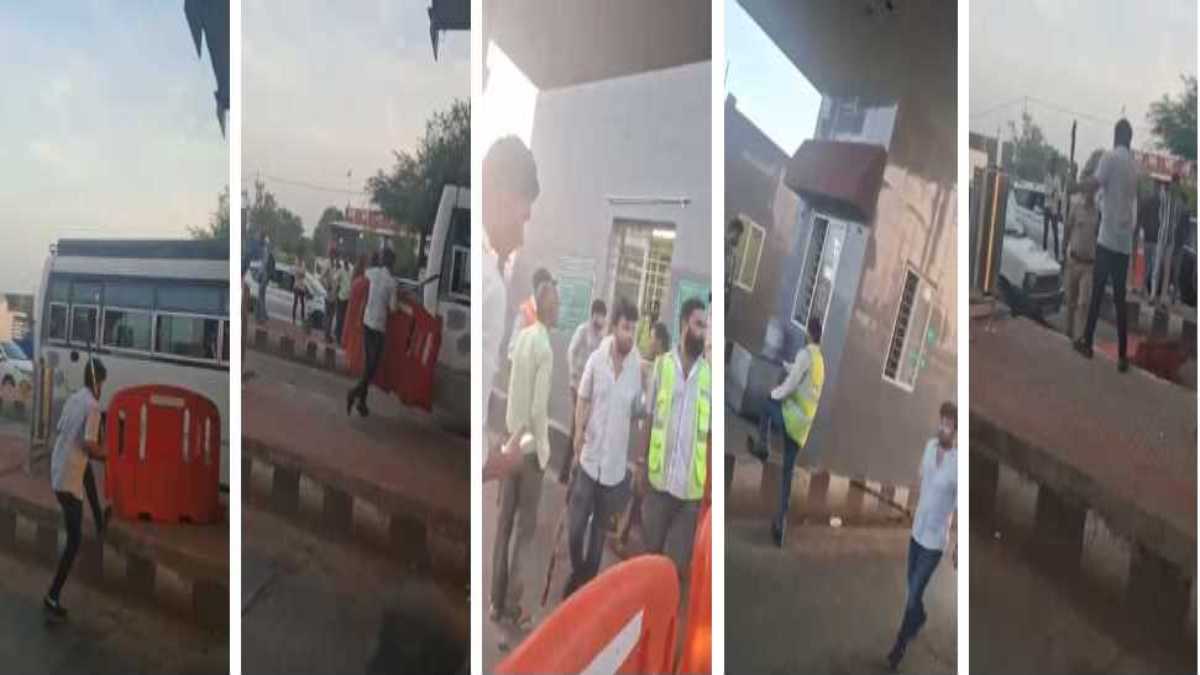 ‘विधायक के नाम से सारी गाड़ियां निकलेंगी’: टोल नाका पर MLA के भतीजे का हंगामा, डंडा लेकर गाली-गलौज और धमकाने का वीडियो वायरल