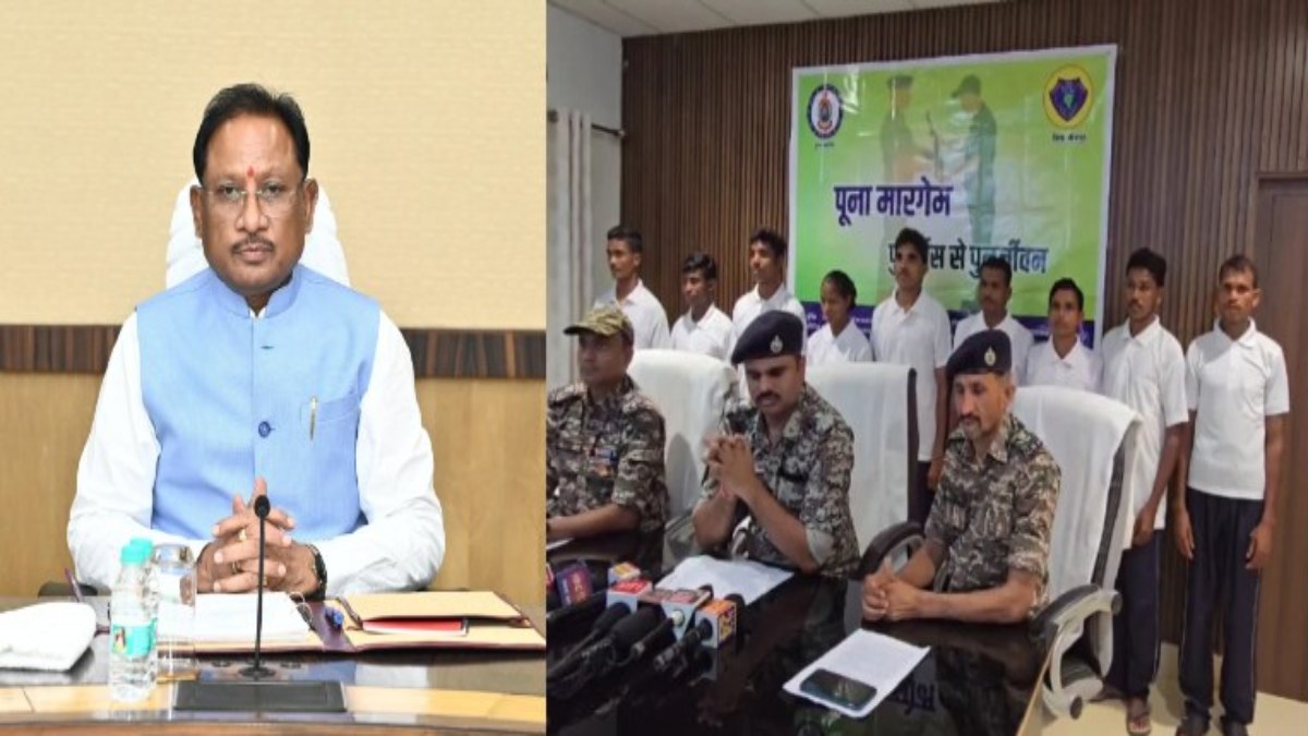 31 मार्च 2026 तक नक्सलवाद समाप्ति के लिए राज्य सरकार प्रतिबद्ध : 24 लाख के इनामी सहित 9 माओवादियों ने किया आत्मसमर्पण, CM साय ने कहा- नक्सलवाद अब गिन रहा अंतिम सांसें