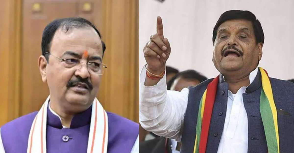 डिप्टी CM मौर्य ने माफिया और दंगाई को बताया सैफई परिवार का भाई, तो शिवपाल यादव ने जवाब देते हुए कहा- केशव जी, गुंडे-माफिया और…