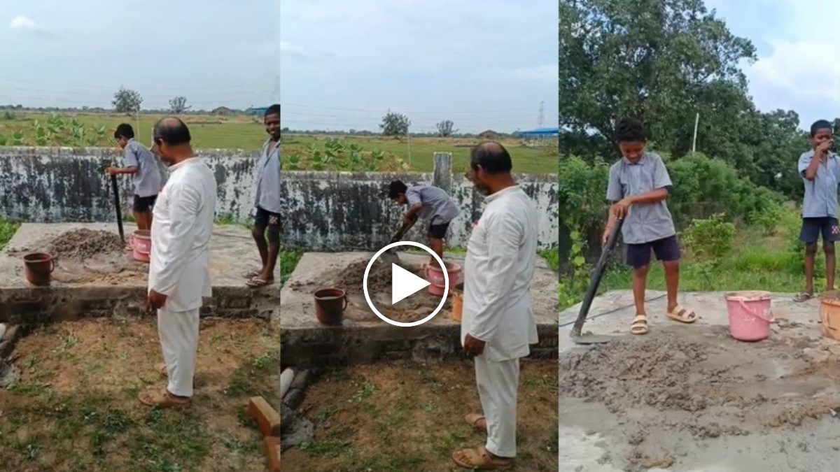 सरकारी स्कूल में बच्चों से मजदूरी, वीडियो वायरल होने पर DEO ने लिया एक्शन, प्रधान पाठक को जारी किया शोकॉज नोटिस