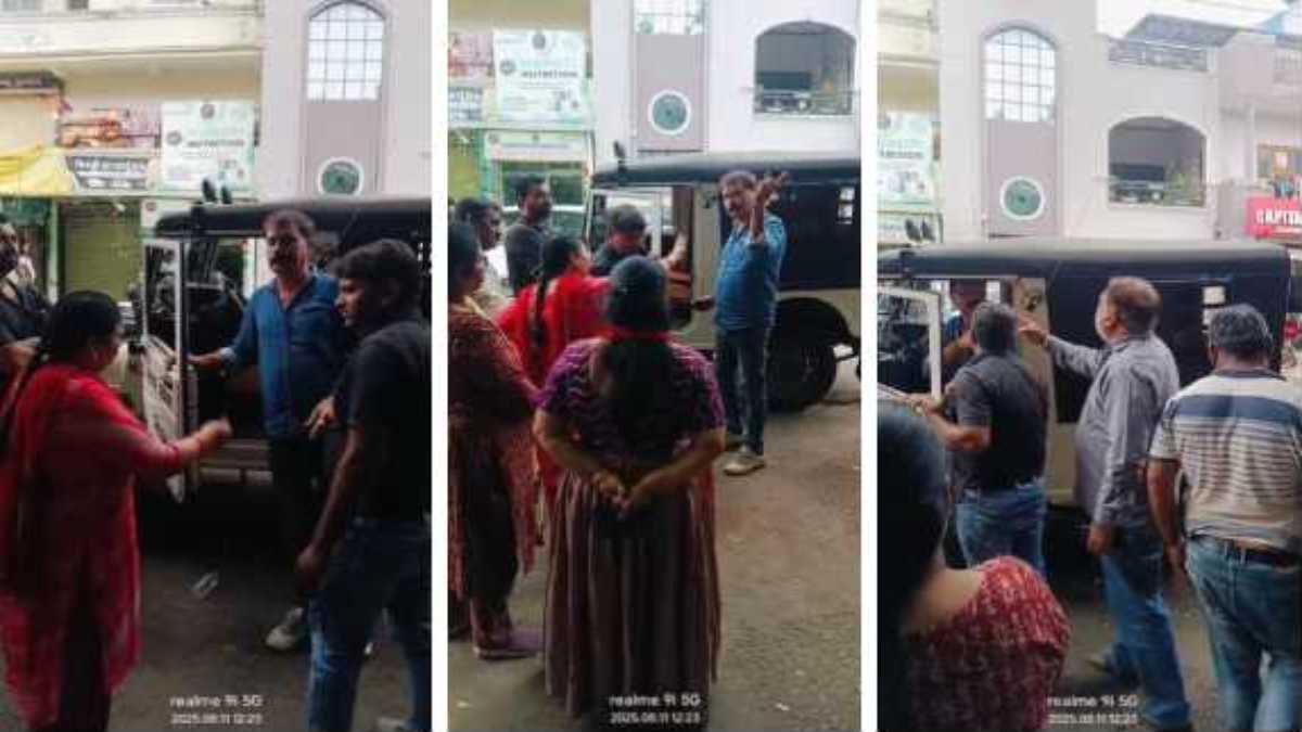 महिला कांग्रेस अध्यक्ष और AHO में जमकर बहसः गंदगी को लेकर रविंद्र यादव और संतोष कंसाना भिड़े, वीडियो वायरल