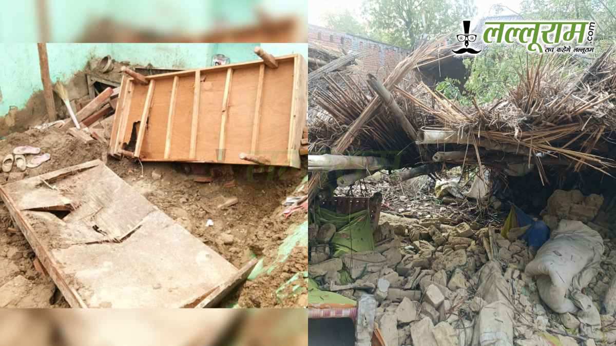 पंजाब में भारी बारिश से जनजीवन अस्त-व्यस्त: घर की छत गिरने से महिला की मौत, दीवार ढहने से गई किसान की जान