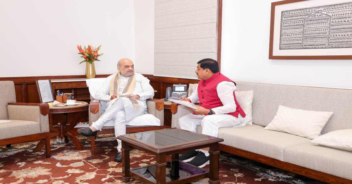 दिल्ली दौरे पर सीएम डॉ मोहन: केंद्रीय गृहमंत्री अमित शाह से की मुलाकात, इन मुद्दों पर की चर्चा