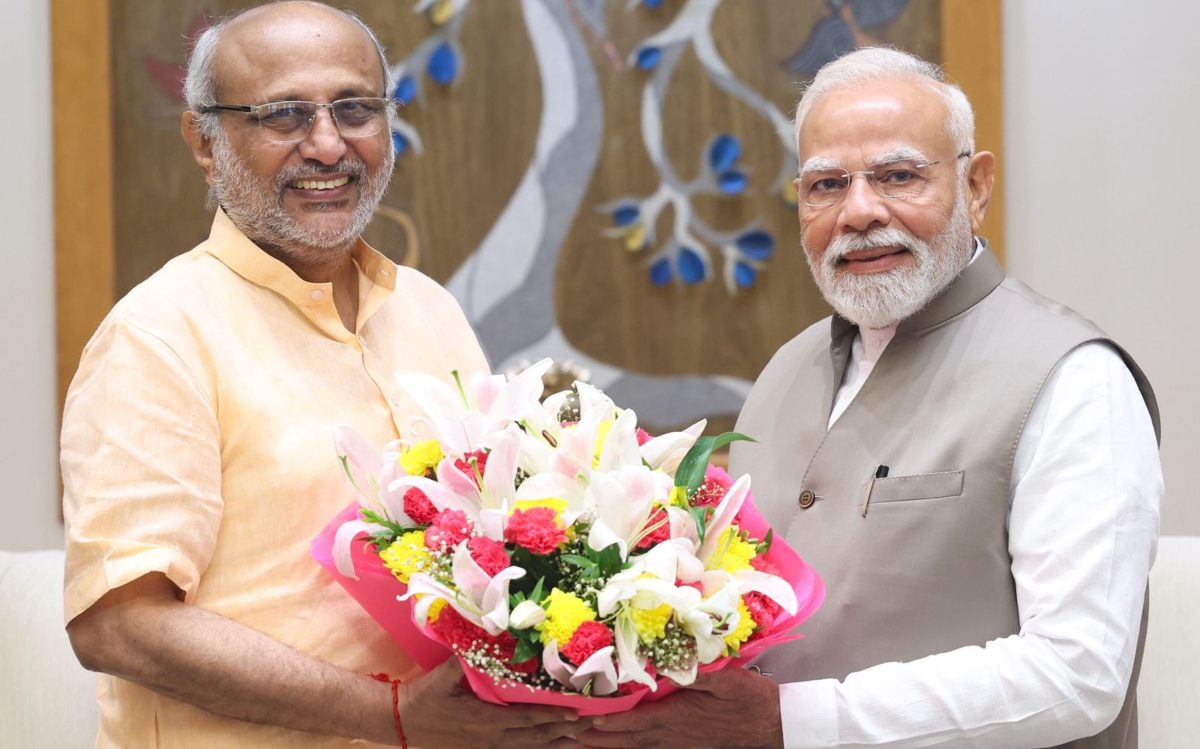 सीपी राधाकृष्णन पीएम मोदी से मिले, PM Modi बोले- राष्ट्र के काम आएगा उनका अनुभव, NDA ने उपराष्ट्रपति उम्मीदवार बनाया है