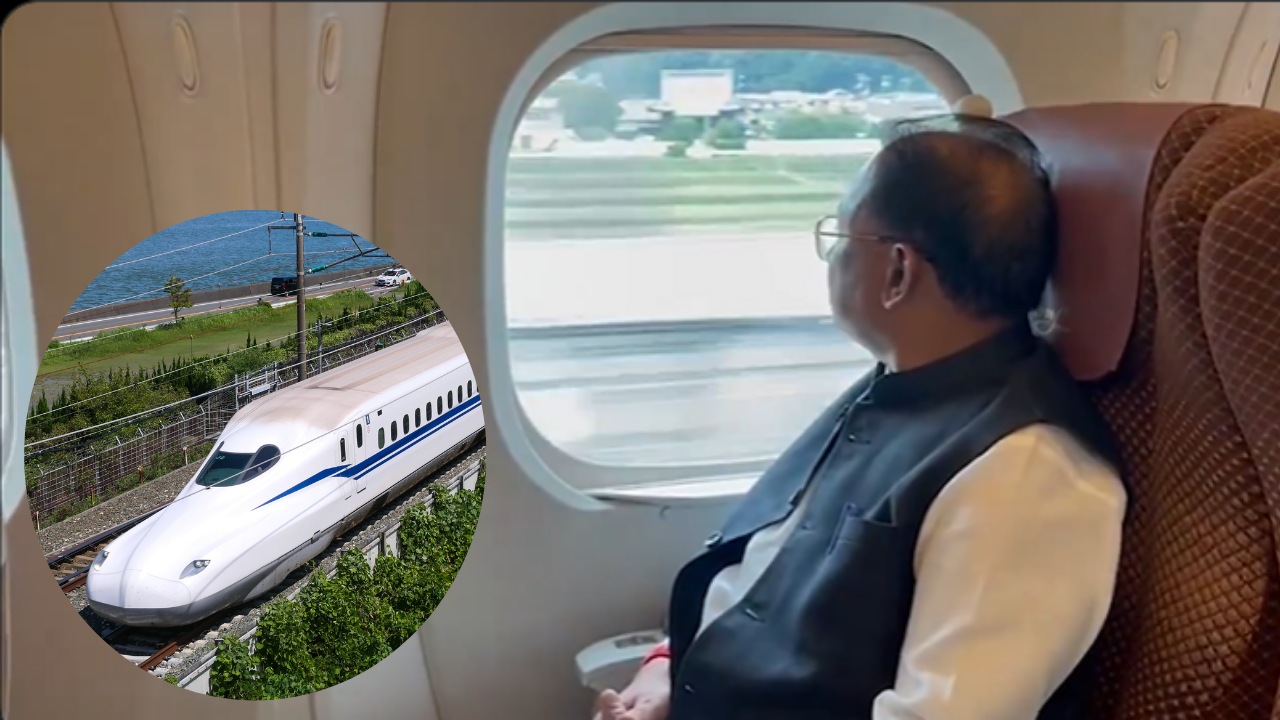 टोक्यो से ओसाका की यात्रा : CM विष्णु देव साय ने बुलेट ट्रेन में किया सफर, देखें Video   