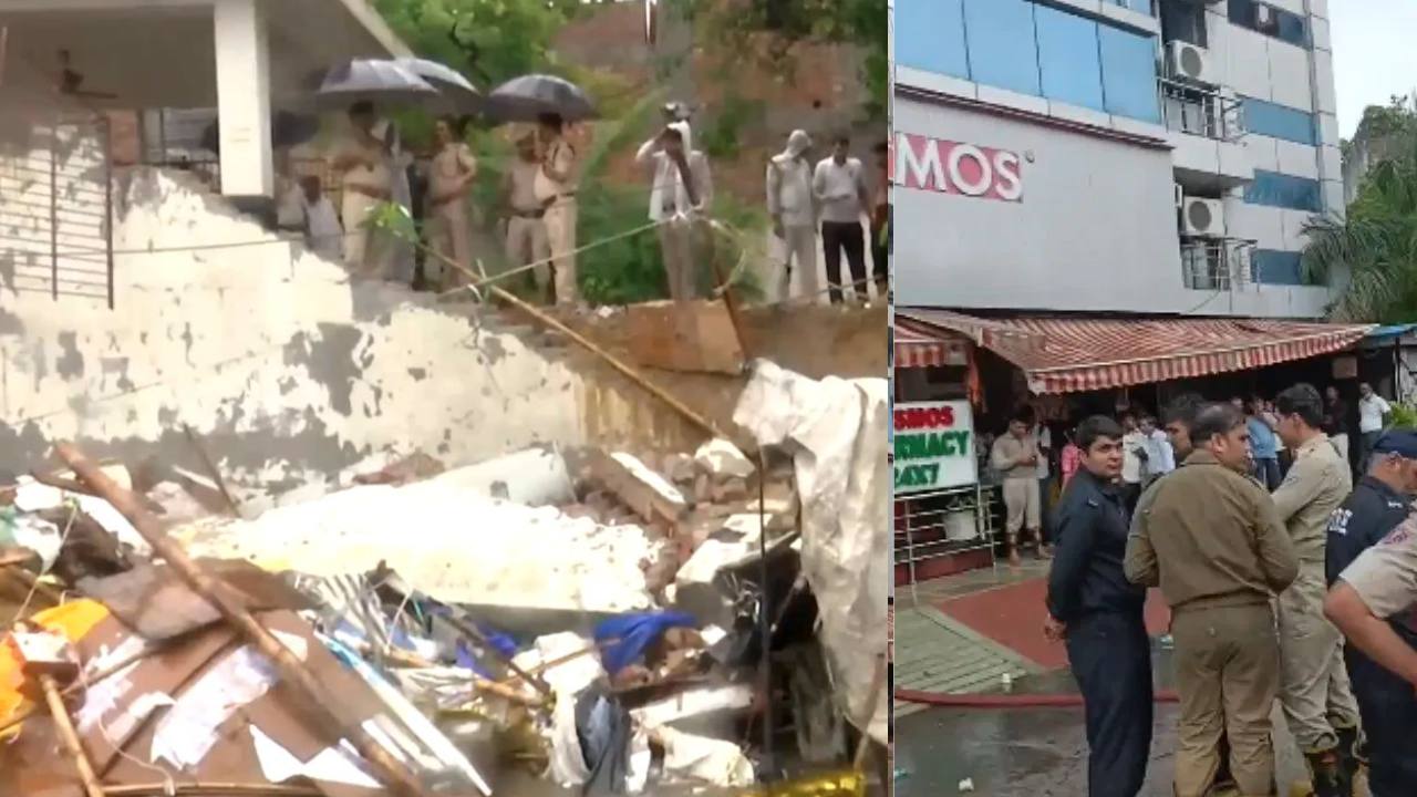 रक्षाबंधन के दिन बैक-टू-बैक दो हादसों से दहली दिल्ली, 100 फीट लंबी दीवार गिरने से मलबे में दबकर 8 की मौत, आनंद विहार में हॉस्पिटल में लगी भीषण आग, एक स्टाफ की मौत