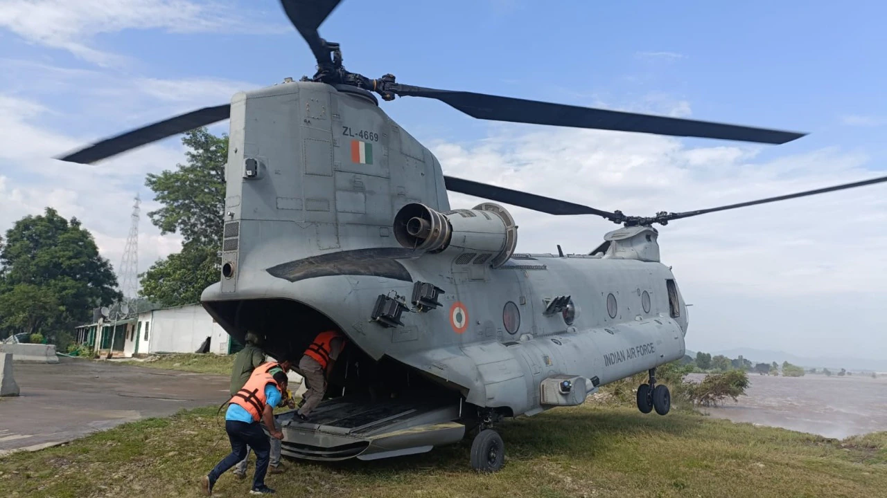 पंजाब में बाढ़ राहत कार्य तेज, सेना ने बचाए 1600 से अधिक लोग