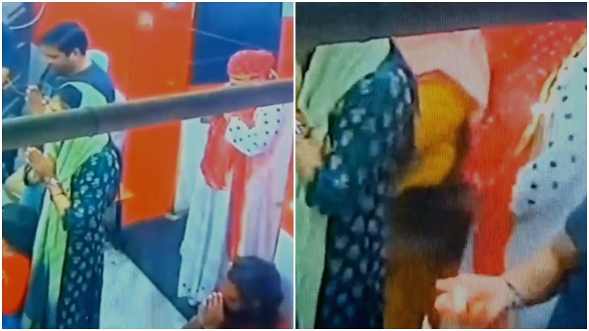 बैग से 17 हजार रुपए पार…मंदिर में पूजा कर रही महिला के साथ हुई वारदात, घटना सीसीटीवी में कैद 