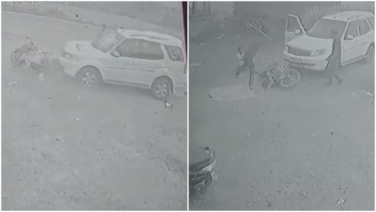 कांवड़ विवाद का खौफनाक बदला: चाचा-भतीजे को कार से कुचला, लाठियों से पीटा, वारदात CCTV में कैद  