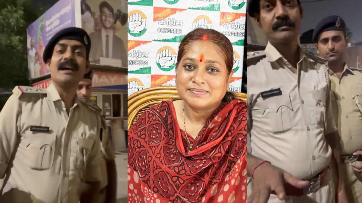 कांग्रेस MLA और पुलिस के बीच तू-तू मैं-मैं: प्रतिमा कुमार ने पुलिसकर्मी को धमकाया, कहा- बुखार झाड़ देंगे बढ़िया से