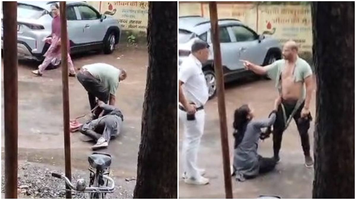 ITBP जवान का कोर्ट परिसर में हंगामा: पत्नी को बेरहमी से पीटा, बीच बचाव में आए कर्मी को उठाकर पटका    
