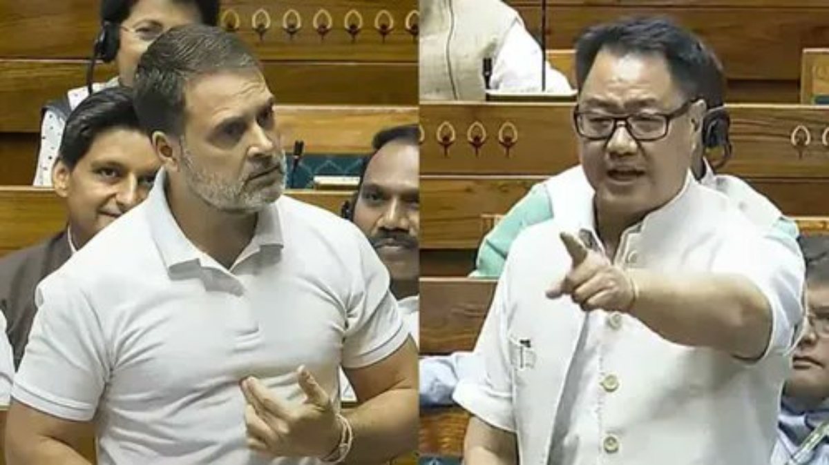 ‘एक मूर्ख की वजह से देश इतना नुकसान नहीं झेल सकता…,’ किरेन रिजिजू का राहुल गांधी पर करारा वार, बोले- अब हर बिल पास कराएगी सरकार