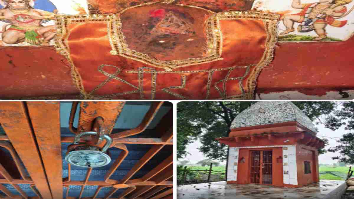 भगवान के घर पर चोरी: मंदिर में घुसकर मूर्ति से चांदी का मुकुट ले उड़े चोर, तलाश में जुटी पुलिस 