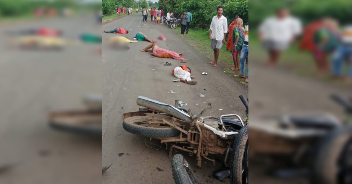 मातम में बदली राखी की खुशियां: दो बाइक की आमने-सामने टक्कर, 2 बच्चे समेत जीजा-साले ने तोड़ा दम