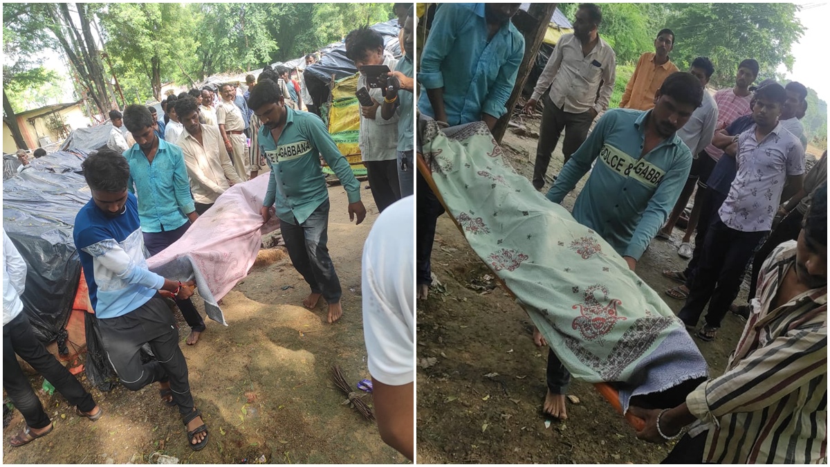 झोपड़ी में सो रहे पति-पत्नी की रहस्यमय तरीके से मौत,  मजदूरी करने आए थे दोनों, जांच में जुटी पुलिस  