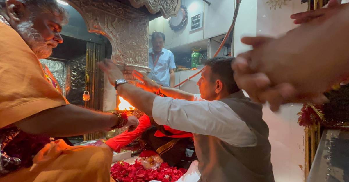 पीसीसी चीफ ने मां शारदा के किए दर्शन: बीजेपी पर लगाए गंभीर आरोप, कहा- कांग्रेस लोकतंत्र की रक्षा के लिए हर स्तर पर संघर्ष करेगी