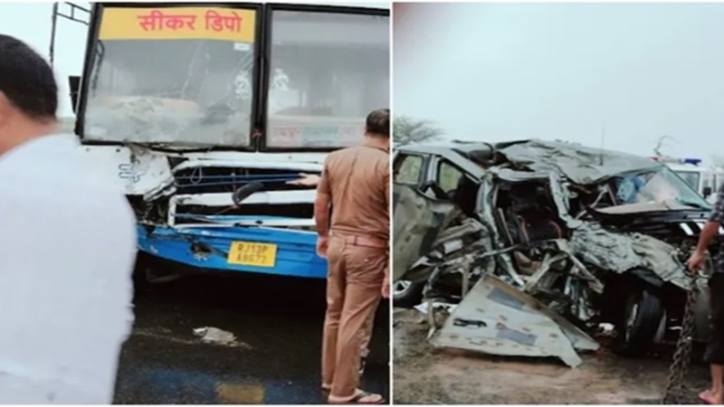 Rajasthan News: डीडवाना सड़क हादसा; रोडवेज बस और बोलेरो की भिड़ंत, 3 महिलाओं समेत 4 की मौत