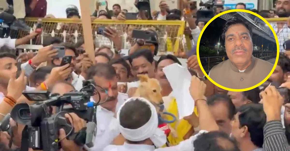 कुत्ते को ज्ञापन देने पर सियासत: बीजेपी ने बताया बाबा साहब के संविधान का अपमान, कहा- RSS की ताकत समझना है तो नेहरू-इंदिरा से पूछो…