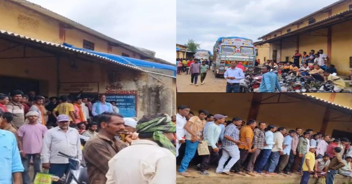 शहडोल में खाद की किल्लत से किसान बेहाल: हफ्तों से लाइन में खड़े होने के बाद भी नहीं मिल रही यूरिया, नाराज किसानों ने खोला मोर्चा