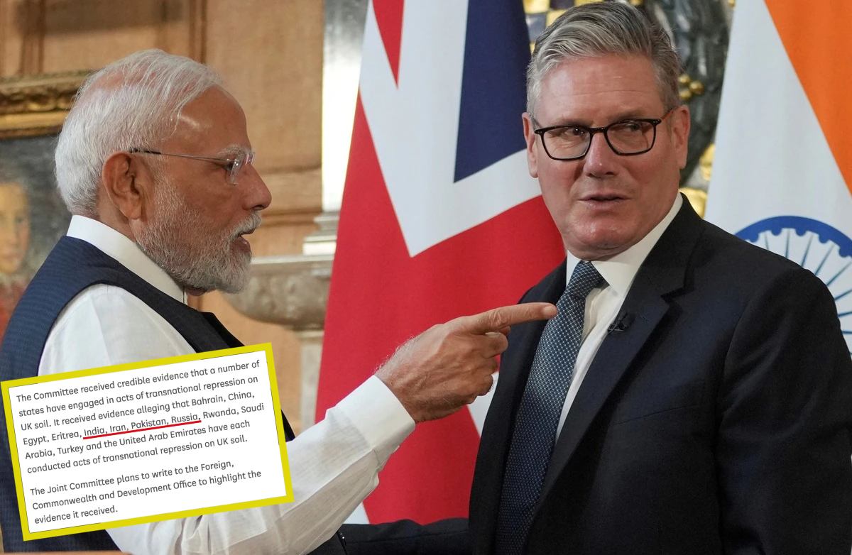 ब्रिटेन की गिरी हुई हरकत, भारत को पाकिस्तान-चीन के साथ 12 दमनकारी देशों की लिस्ट में डाला, खालिस्तानियों के पक्ष में बनाई रिपोर्ट