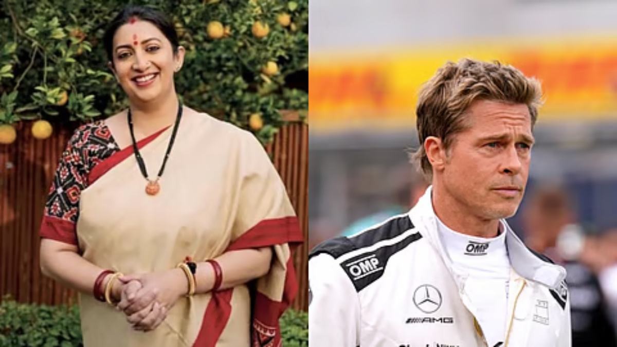 Smriti Irani ने 2 बार देखी Brad Pitt देखी F1, लिखा- जुनून हर चीज …
