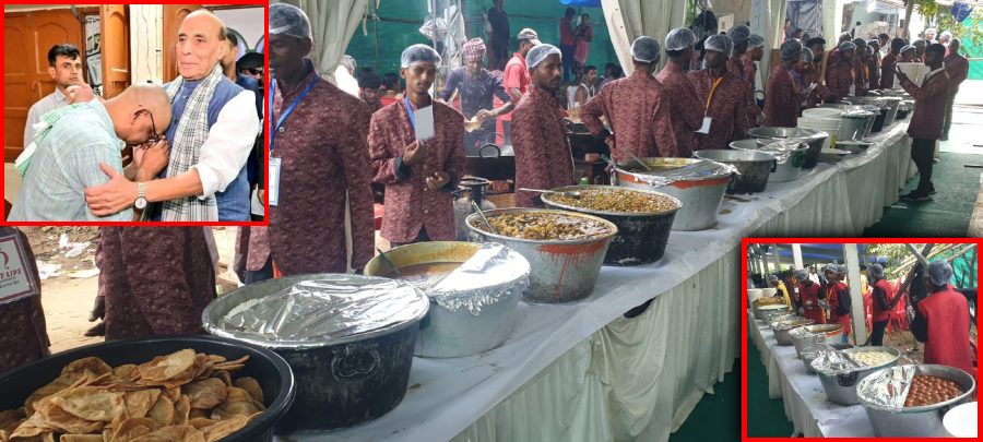 दाल-चावल-पूड़ी से लेकर मछली फ्राई-मटन तक… शिबू सोरेन के संस्कार भोज में उमड़ा जनसैलाब ; कई जिलों की सुरक्षा बल तैनात