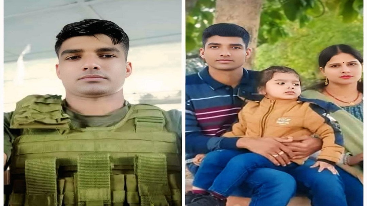 आतंकियों के हमले में शहीद हुए जवान अंकित यादव का पार्थिव शरीर आज आएगी घर, परिवार और गांव में शोक की लहर