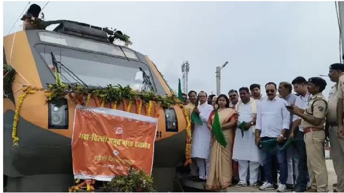 गया से दिल्ली के लिए अमृत भारत एक्सप्रेस, अब ट्रेन से किफायती और आरामदायक सफर