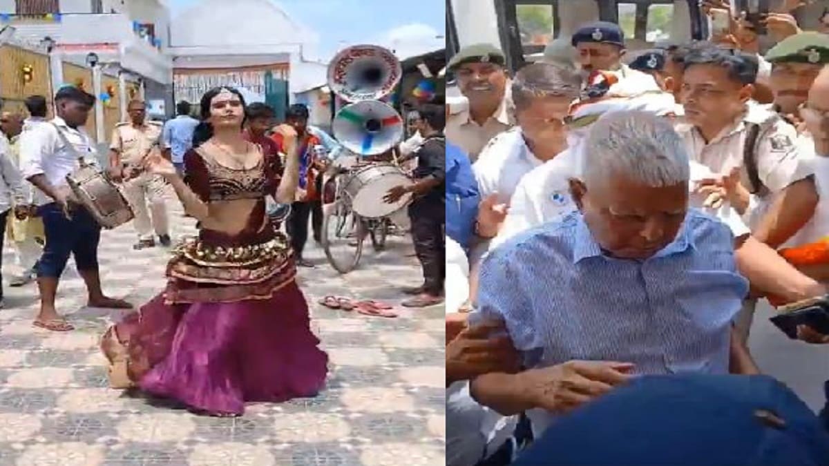 Lalu Prasad Yadav : पूर्व विधायक के पिता की पुण्यतिथि पर पहुंचे लालू यादव,बैंड-बाजों और लौंडा डांस के साथ स्वागत