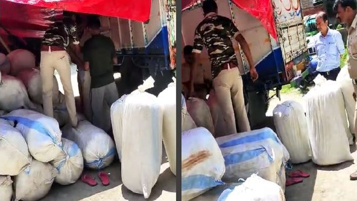 Supaul Police :  सुपौल में करोड़ों रुपए का गांजा बरामद, तस्कर फरार