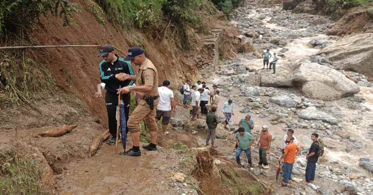 बागेश्वर में फटा बादल, दो की मौत, 3 लापता, मलबा गिरने से मार्ग भी हुआ बंद, राहत और बचाव कार्य जारी