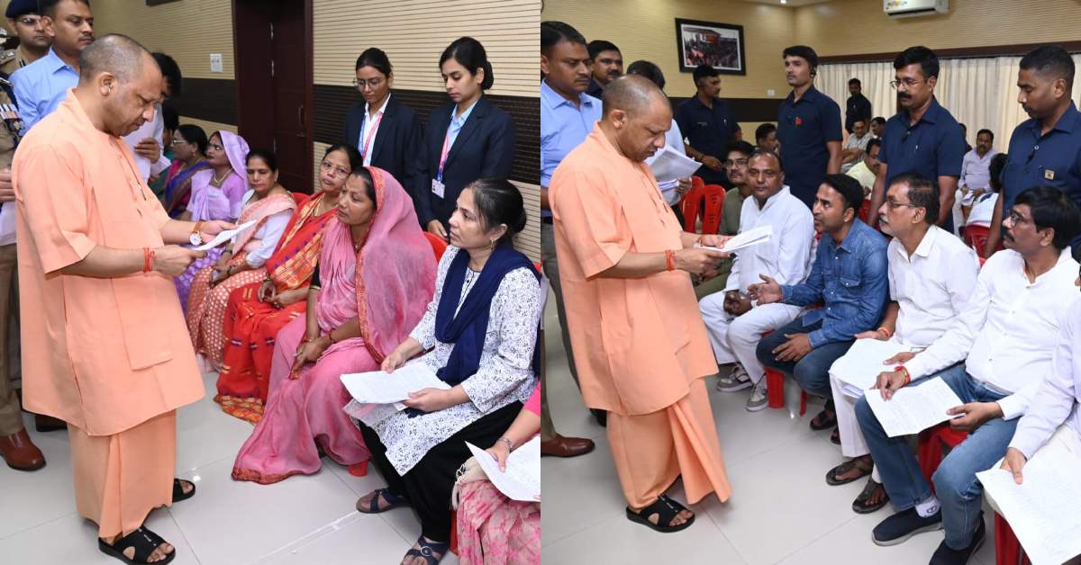 मन लगाकर पढ़ाई करना… सीएम योगी ने काशी में किया ‘जनता दर्शन’, पीड़ितों के साथ आए बच्चों से योगी ने पूछा सवाल, उज्ज्वल भविष्य के लिए दी शुभकामनाएं